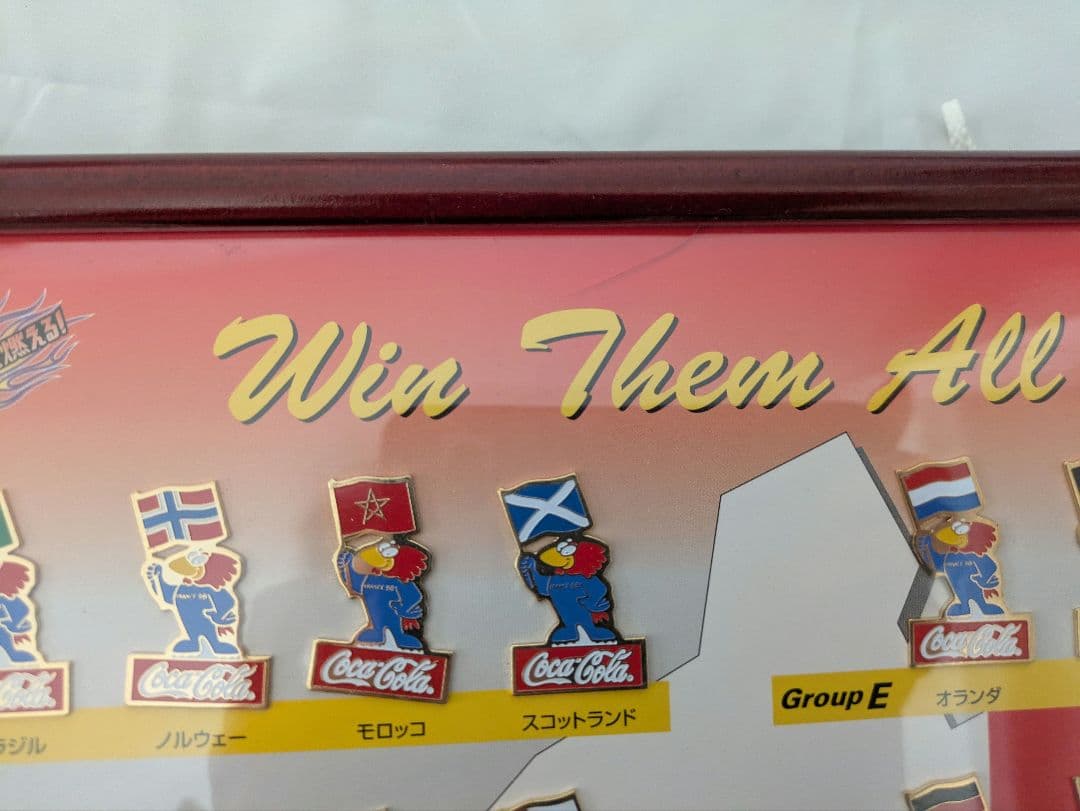 FIFA WORLD CUP'98 コカ・コーラ ピンバッジ 全32カ国セット