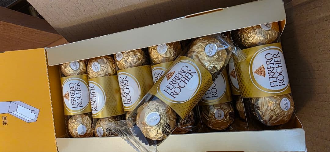 フェレロロシェ　チョコレート　1パック3粒入り　1箱12パック×6箱