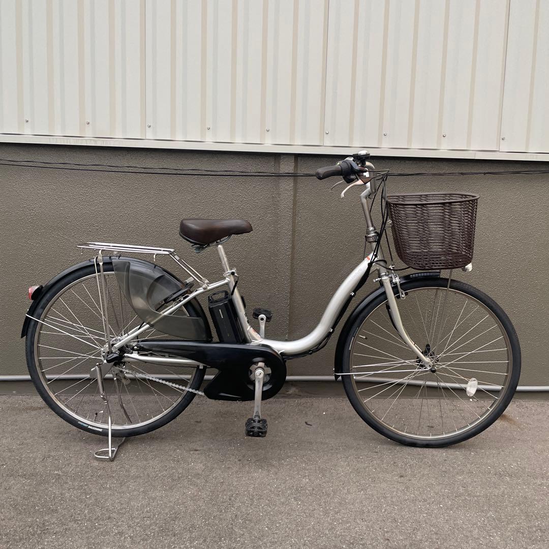 【8.7A h】ヤマハ電動アシスト自転車26インチ シルバー