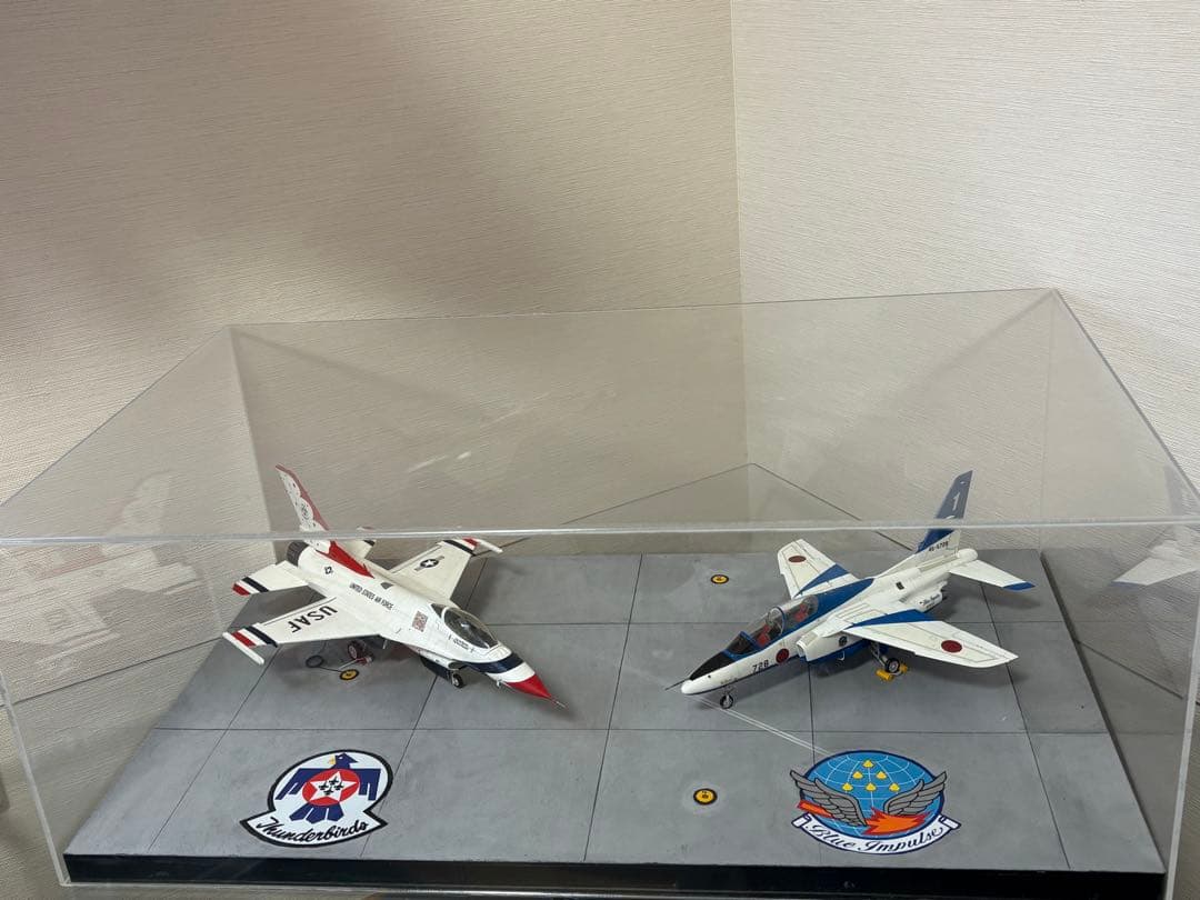 1/48 F-16サンダーバーズ&T-4ブルーインパルス 2009三沢来日時