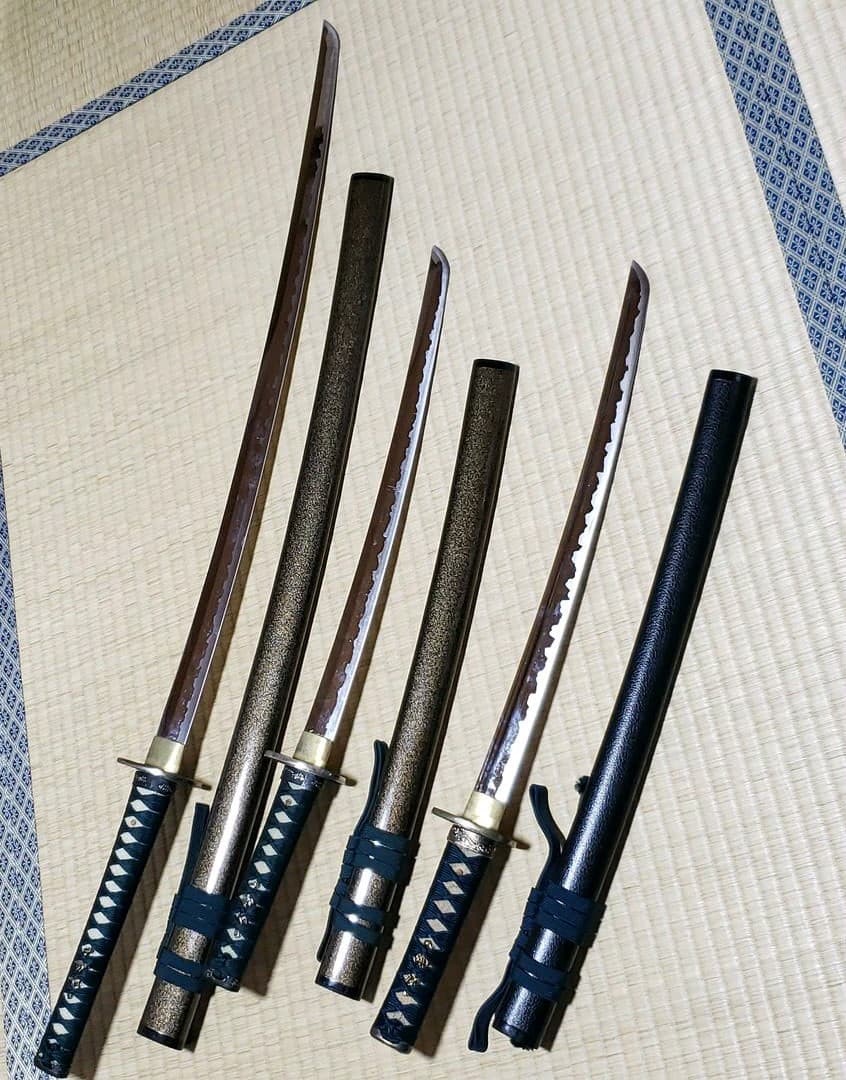 模造刀　三本セット