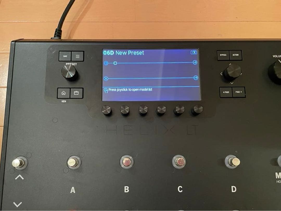 Helix lt 中古　純正ギグバッグ付き