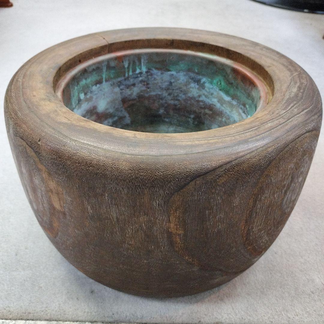 桐火鉢 直径約30cm