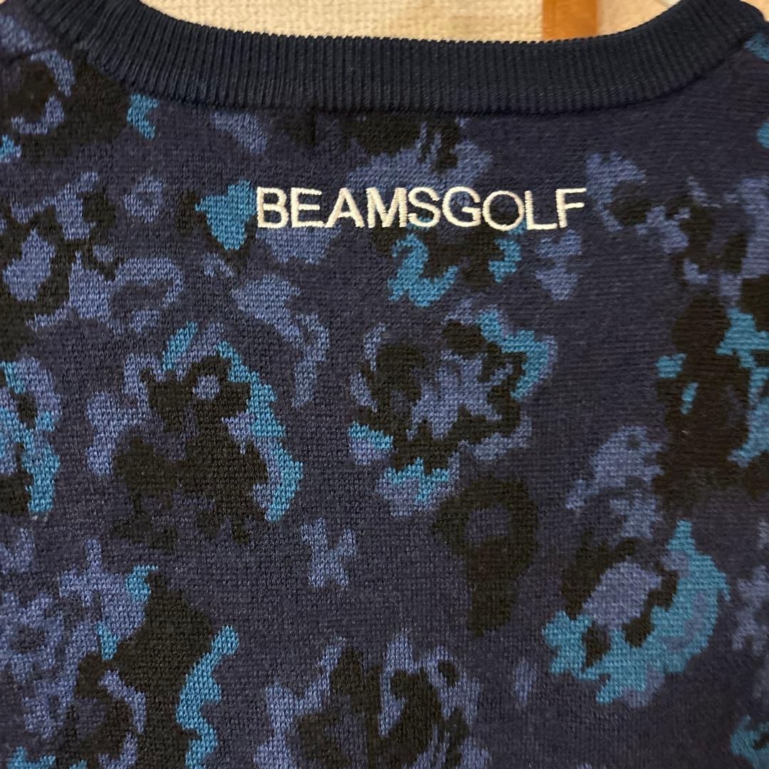 ビームスゴルフ　パープルレーベル　ニット　サイズL