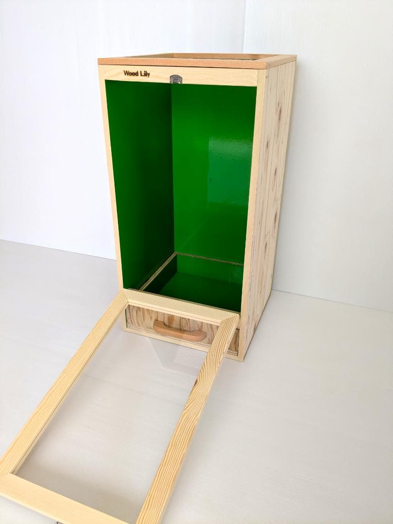 【アウトレット１点限定】縦型引き出し付きケージW298×D302×H593mm