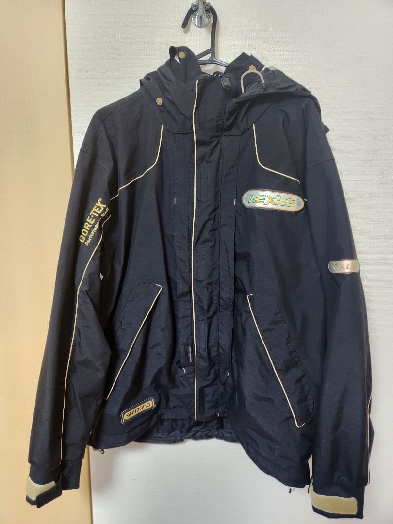 シマノ　ゴアテックス　レインスーツ　L