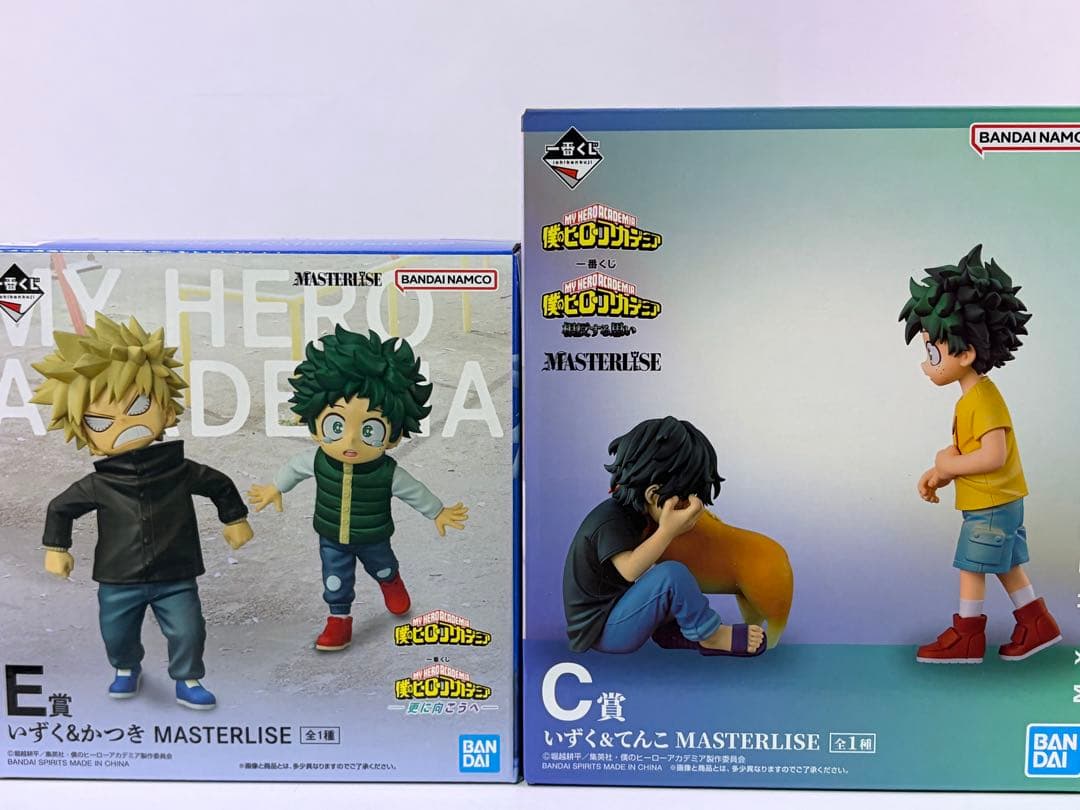 ヒロアカ 一番くじ いずく＆てんこ いずく＆かつき フィギュア