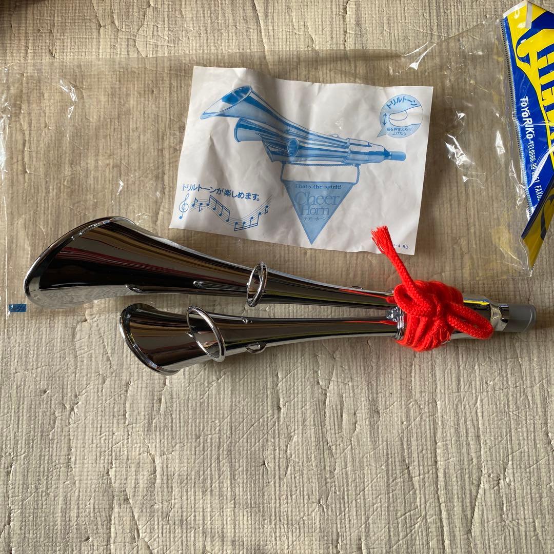 ４連　チアホーン　ブブゼラ　東洋理工　当時物　(モルテン) 希少