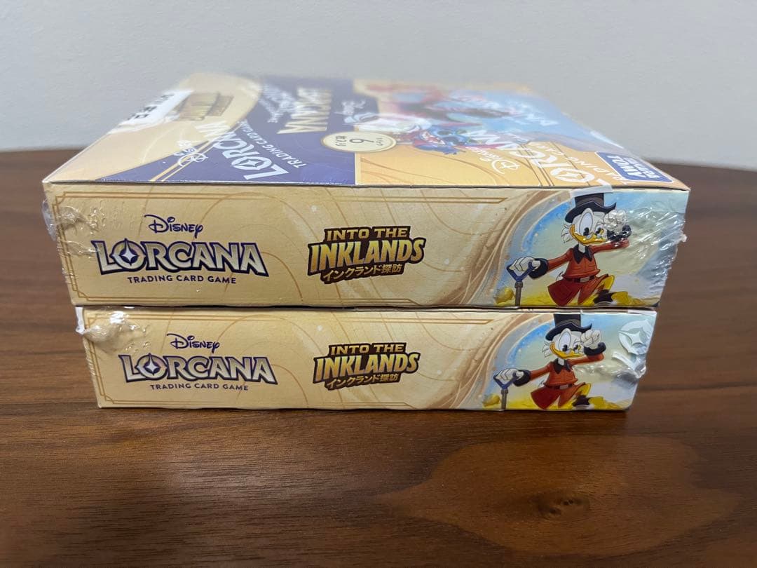 Disney Lorcana トレーディングカードゲーム ボックス2個セット