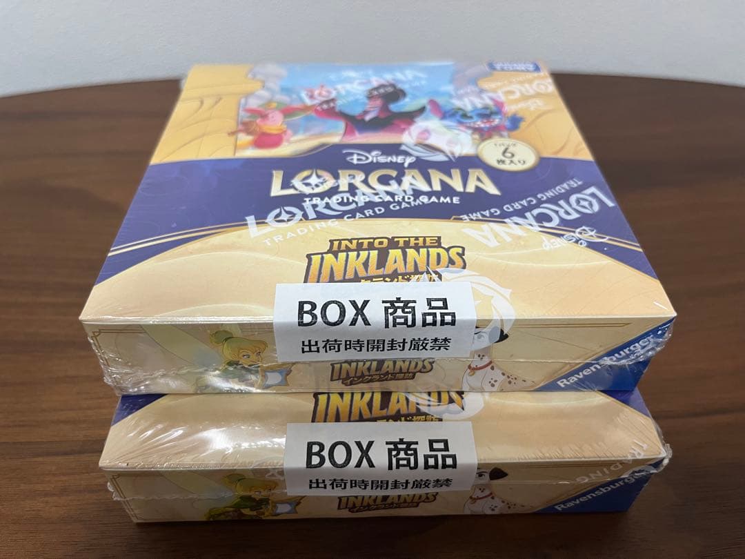 Disney Lorcana トレーディングカードゲーム ボックス2個セット