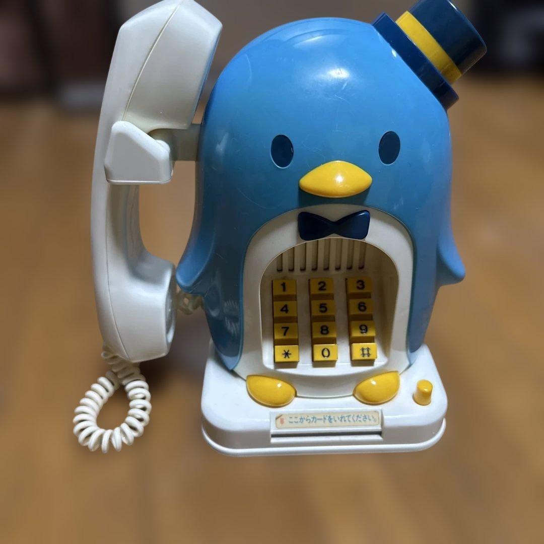 激レア品　レトロ　タキシードサム おはなしカード電話
