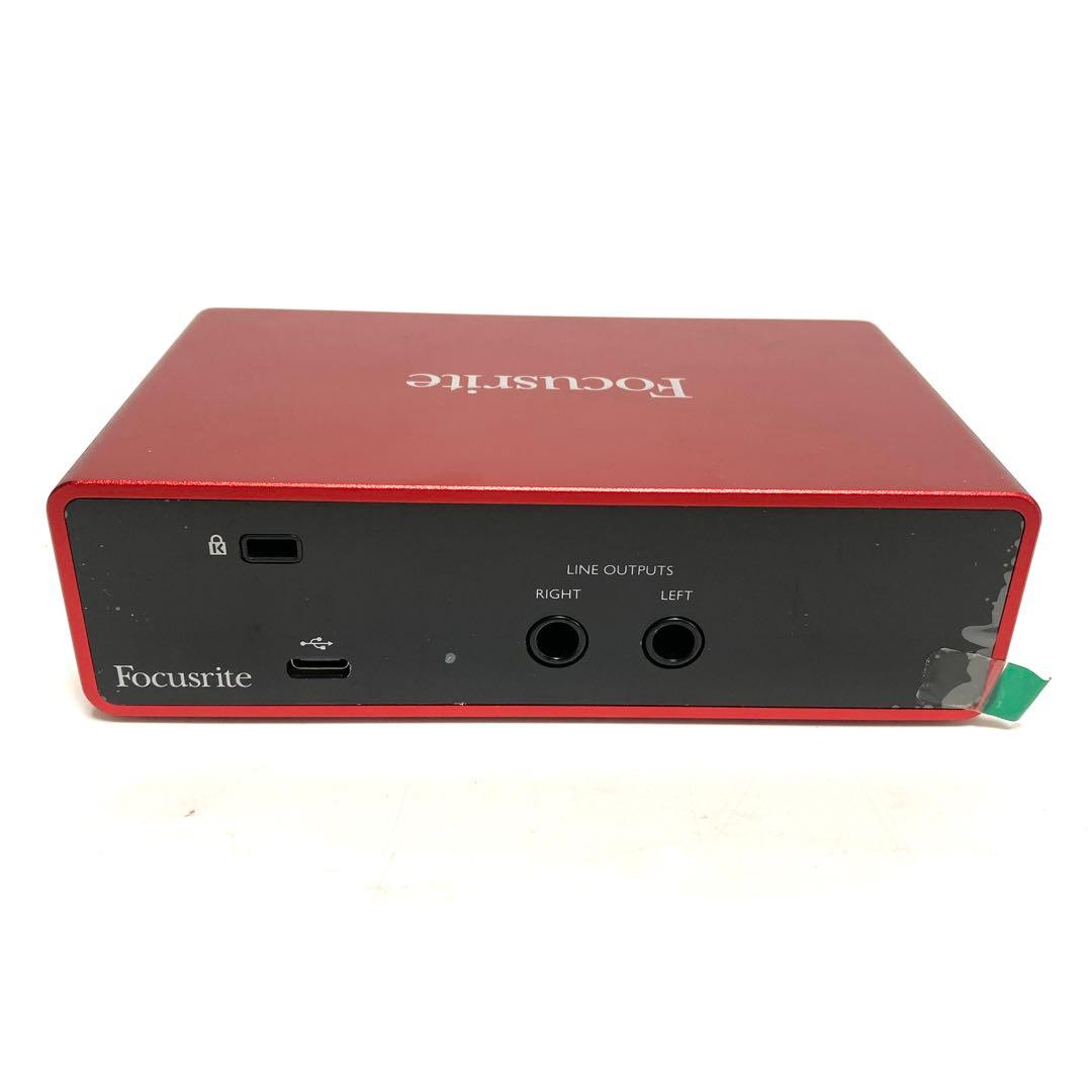 DTM・DAW focusrite Scarlett solo Gen3