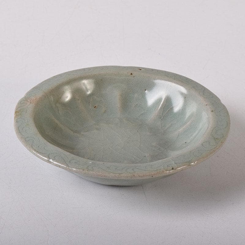 中国　龍泉窯　粉青釉　小皿　小鉢　古玩器　C　R8467