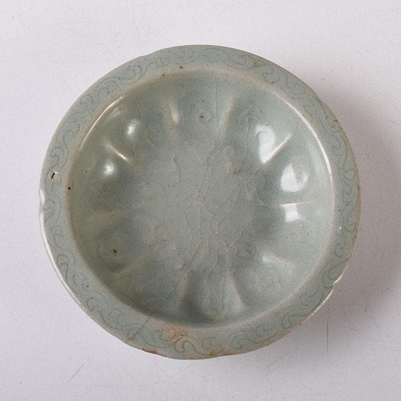 中国　龍泉窯　粉青釉　小皿　小鉢　古玩器　C　R8467