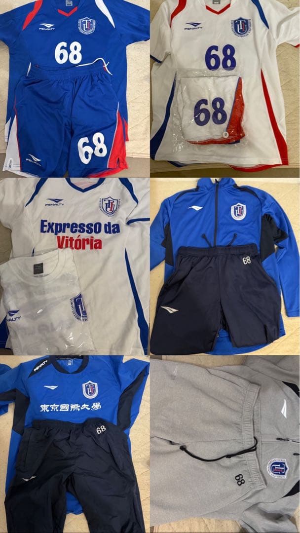 東京国際大学 サッカー部 ユニフォーム ジャージ　その他　まとめセット