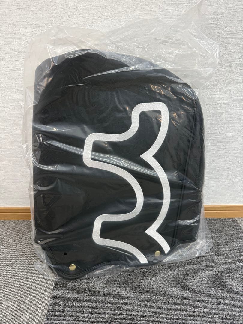 mutu ゴルフバッグ ブラック ストライプ