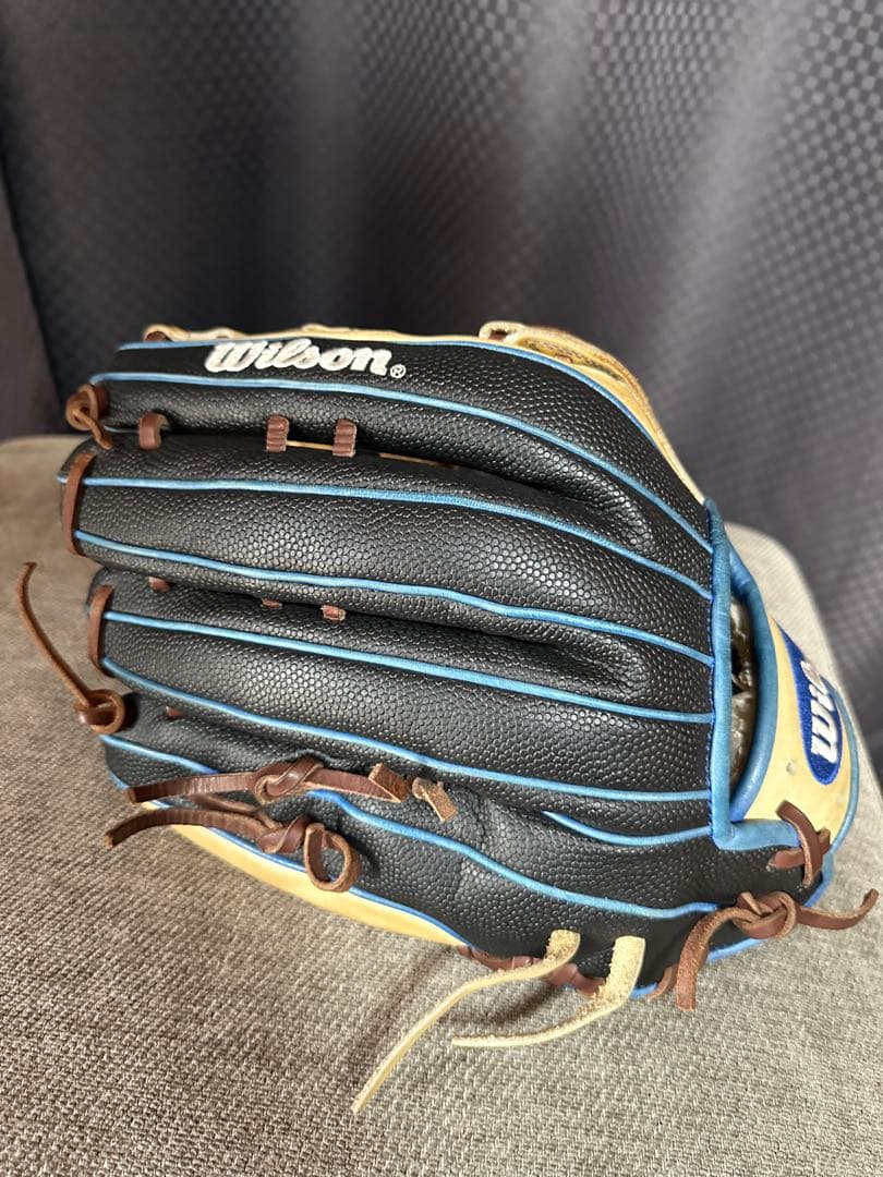 Wilson 軟式グローブ ベージュ/黒