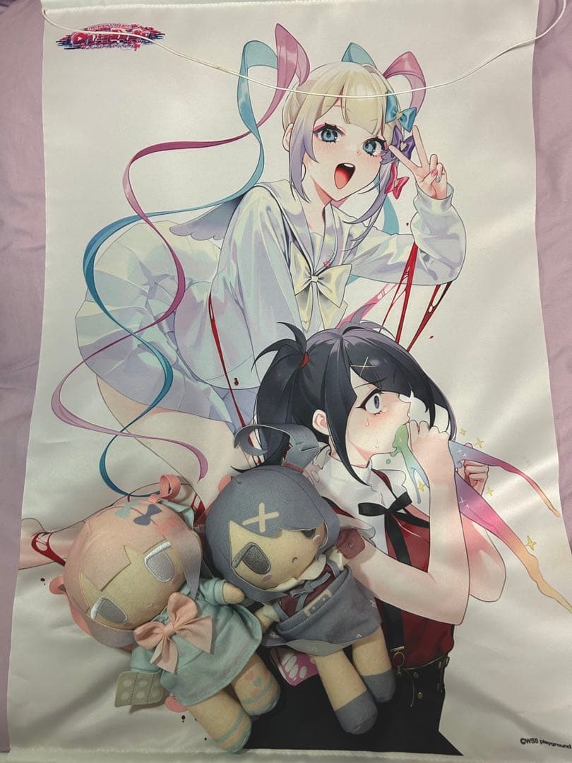 needy girl overdose タペストリー ぬいぐるみセット