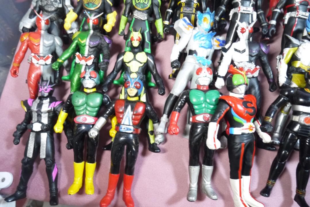 ライダーヒーローシリーズ　ビッグサイズソフビフィギュア　など　112体セット