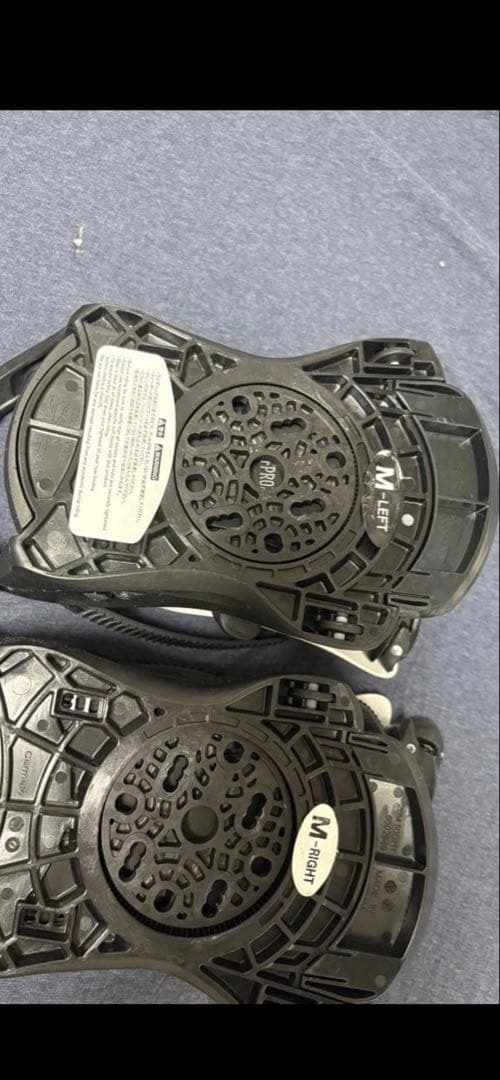 FLUX スノーボードビンディング ホワイト/ブラックMサイズ