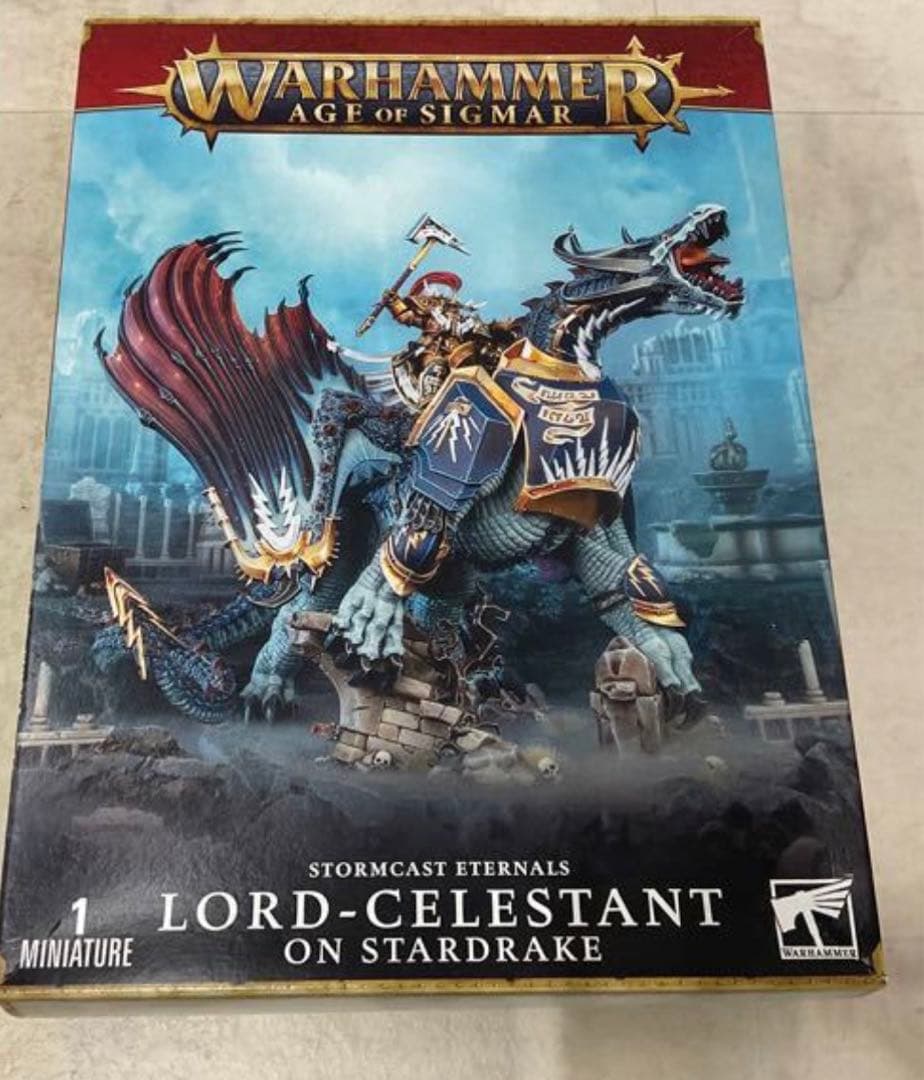 ウォーハンマー　AOS ロード・セレスタント（スタードレイク騎乗）