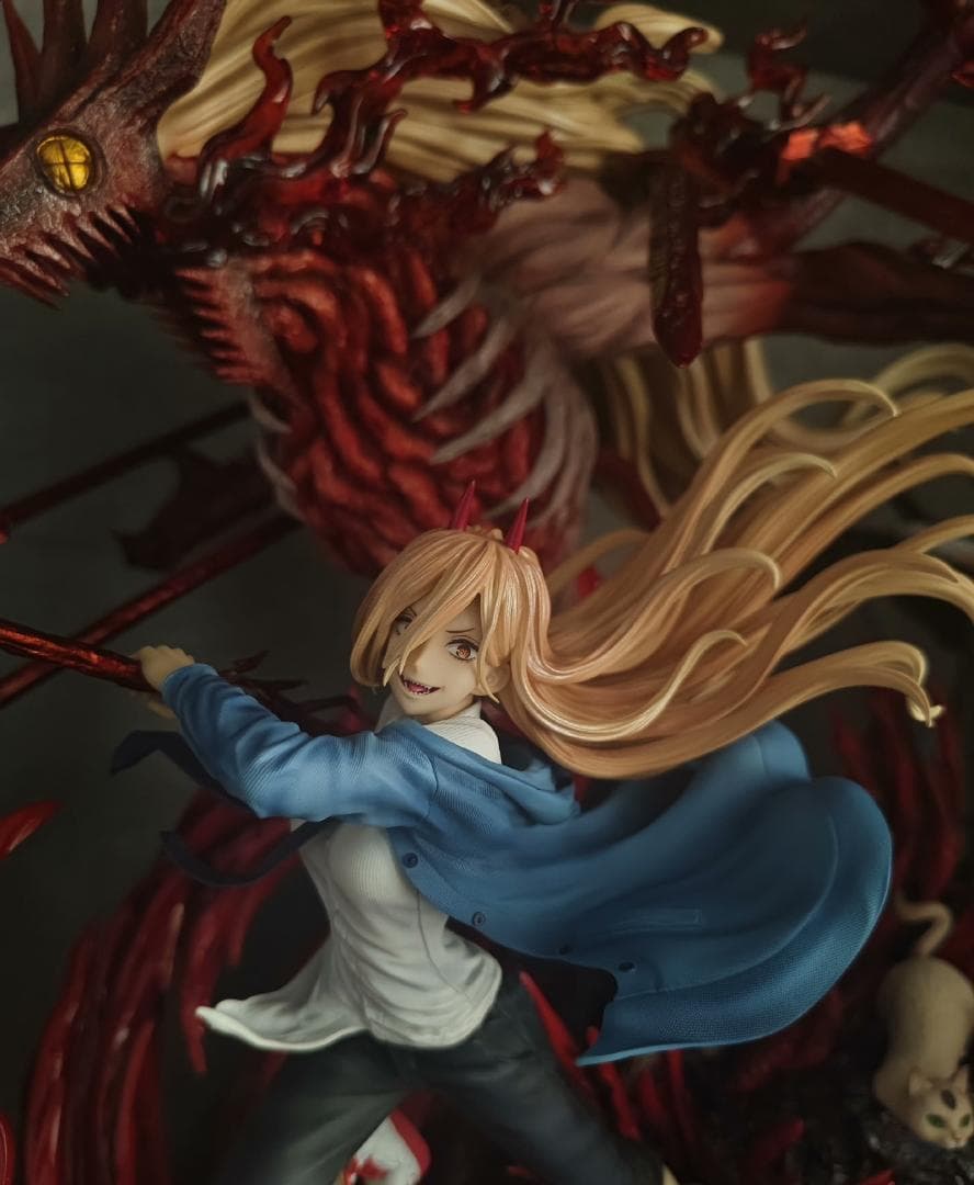 チェンソーマン パワー 魔人形態 フィギュア ガレージキット スタチュー