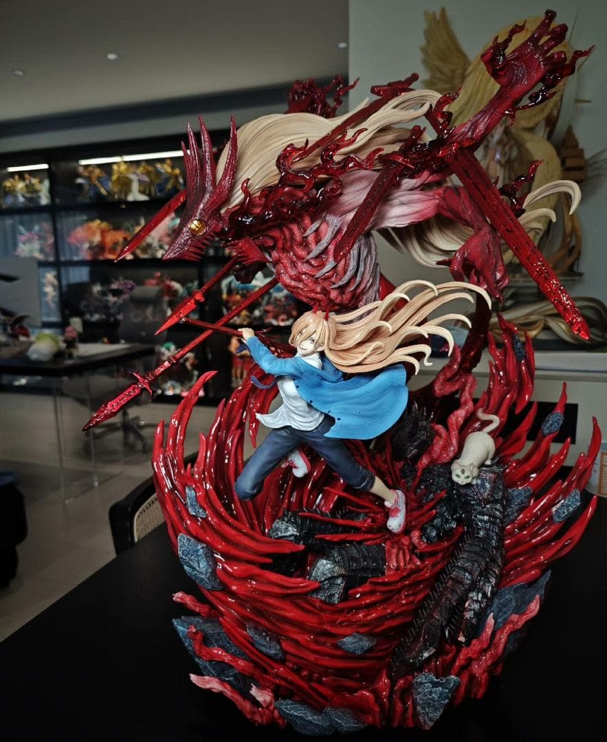 チェンソーマン パワー 魔人形態 フィギュア ガレージキット スタチュー