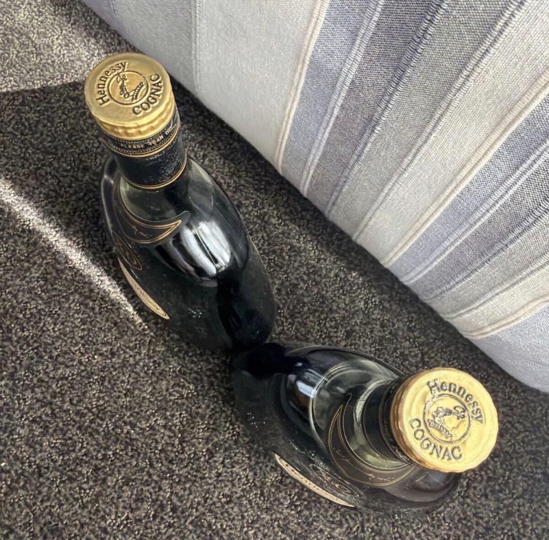Hennessy XO コニャック 2本セット　箱無し　状態綺麗