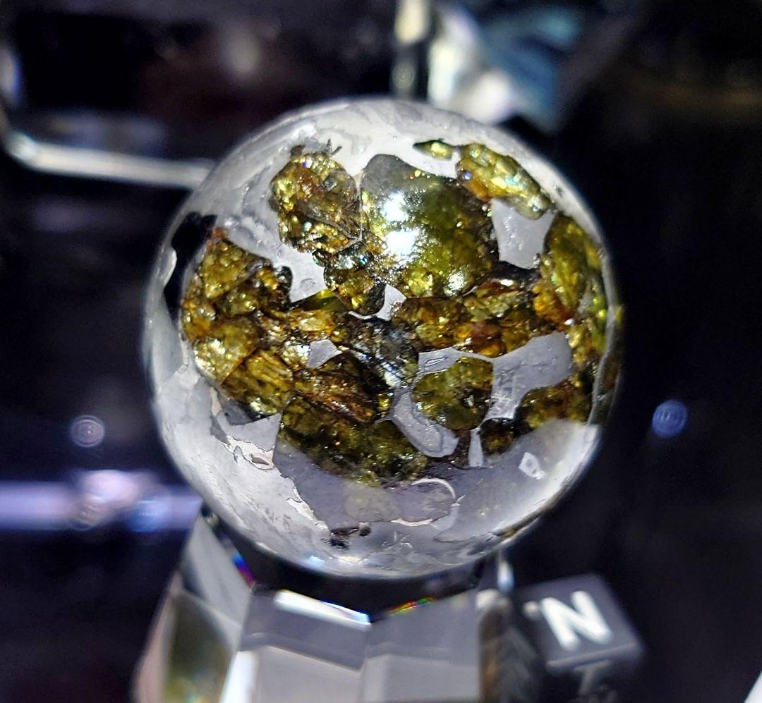隕石 ボール セイムチャン 丸玉　パラサイト 186g ⭐⭐⭐