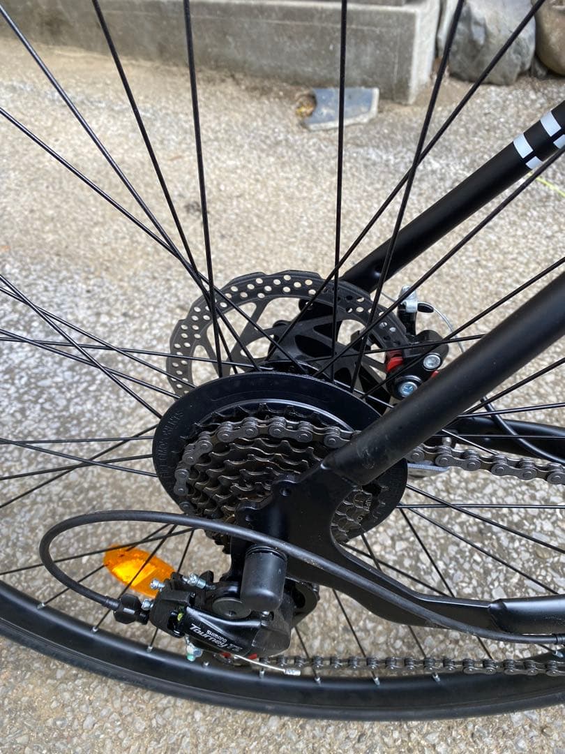 XLEAX クロスバイク ブラック