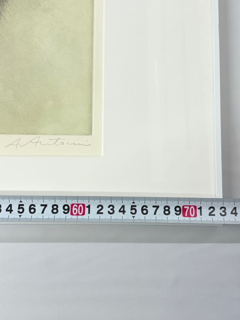 アナピア・アントニーニ　直筆サイン　絵画　リトグラフ　88/99