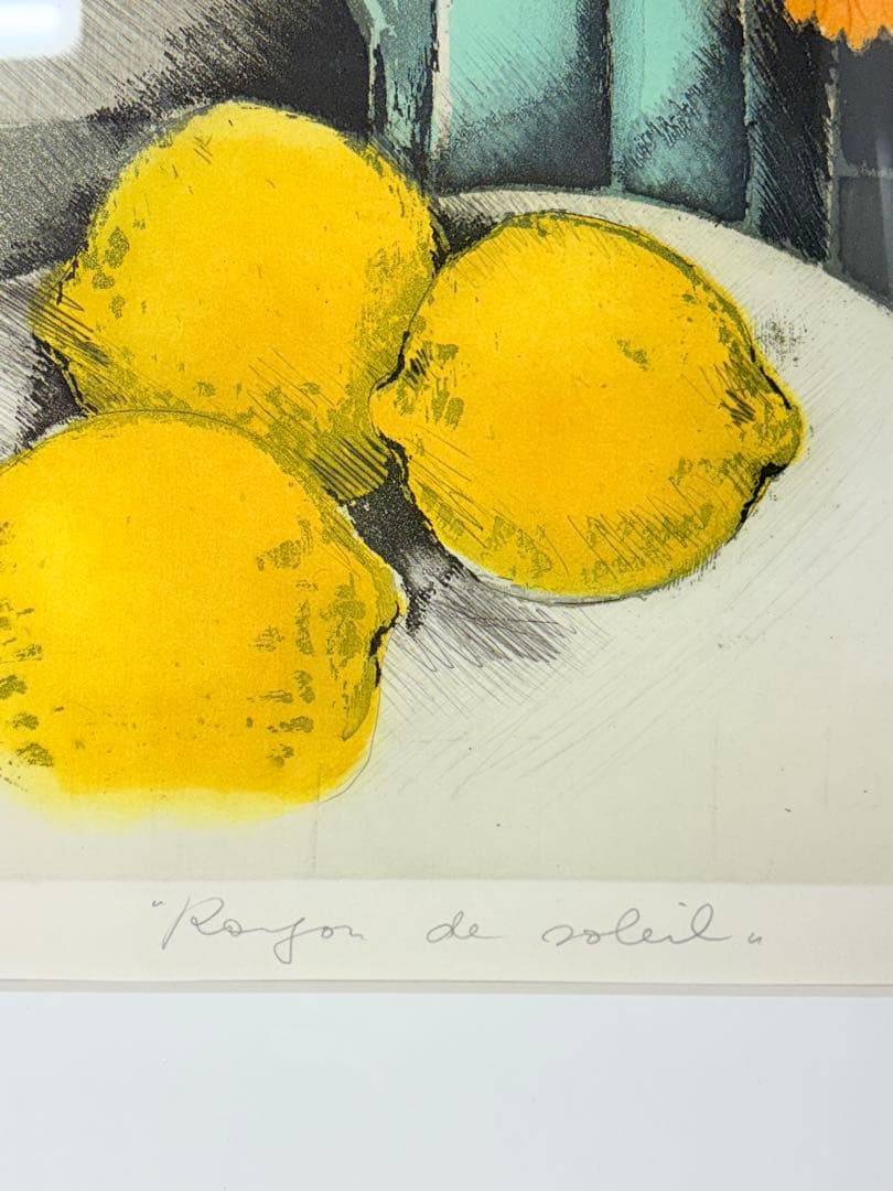 アナピア・アントニーニ　直筆サイン　絵画　リトグラフ　88/99