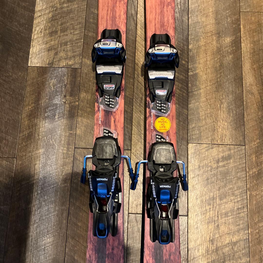BLUEMORISU約145センチスキー板&マーカービィンディング