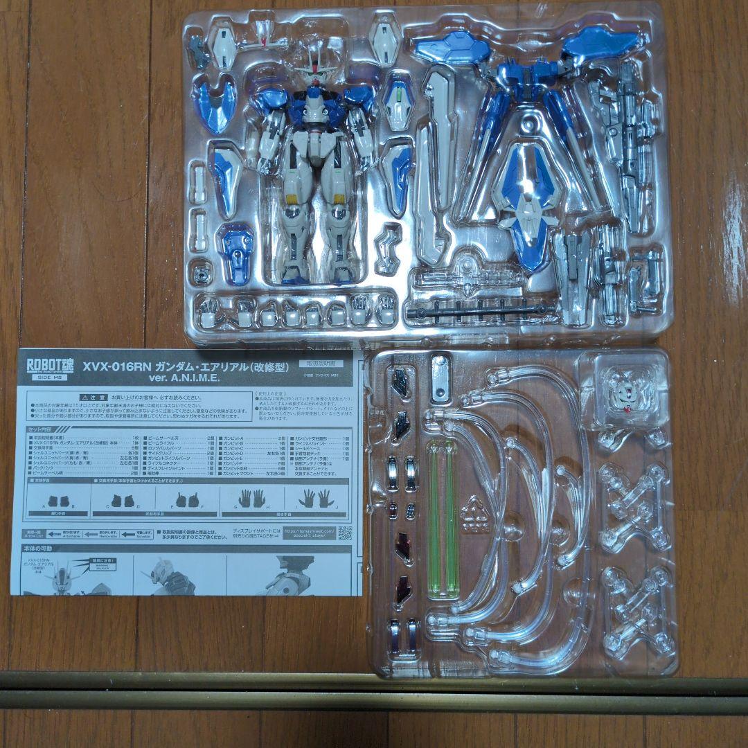 三口家 robot魂 verA.N.I.M.E ガンダム 水星の魔女