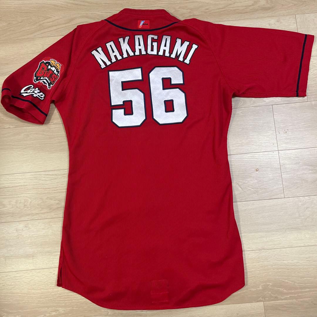 広島東洋カープ　中神　実使用ビジターユニフォーム