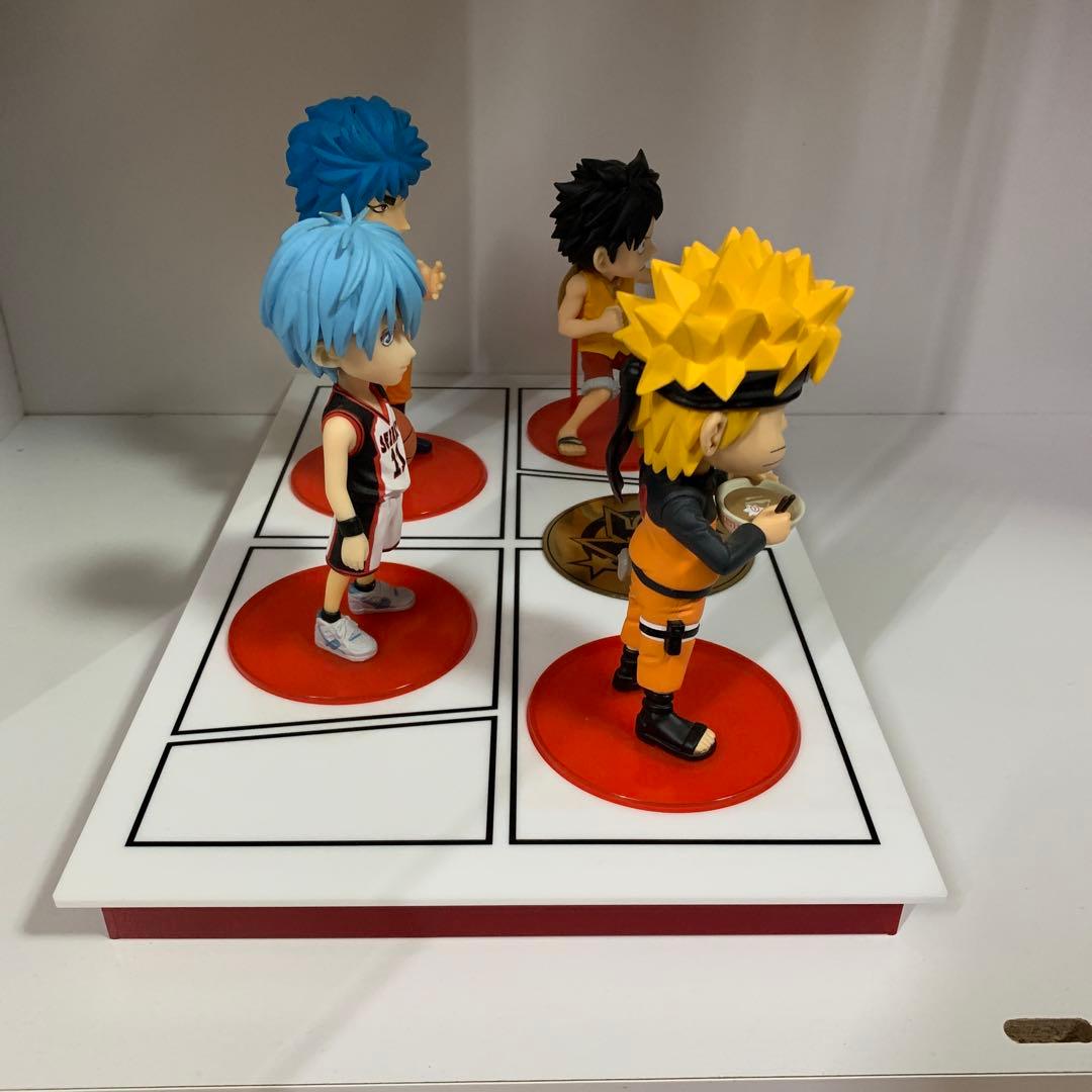 ジャンプ　メガ　ワーコレ　当選品　ルフィ　黒子　トリコ　ナルト