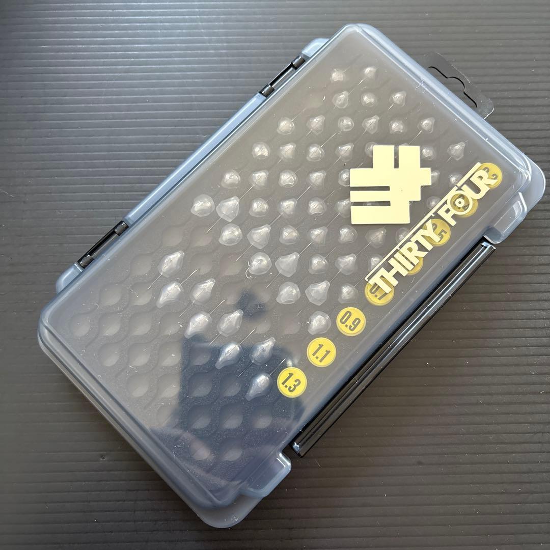 サーティーフォー 34 ゼログラヘッド＋ケース ジグヘッド アジング メバリング