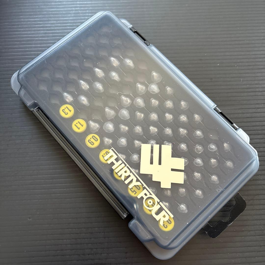 サーティーフォー 34 ゼログラヘッド＋ケース ジグヘッド アジング メバリング