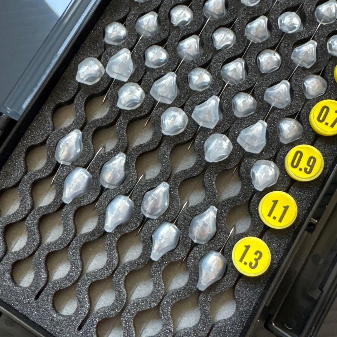 サーティーフォー 34 ゼログラヘッド＋ケース ジグヘッド アジング メバリング