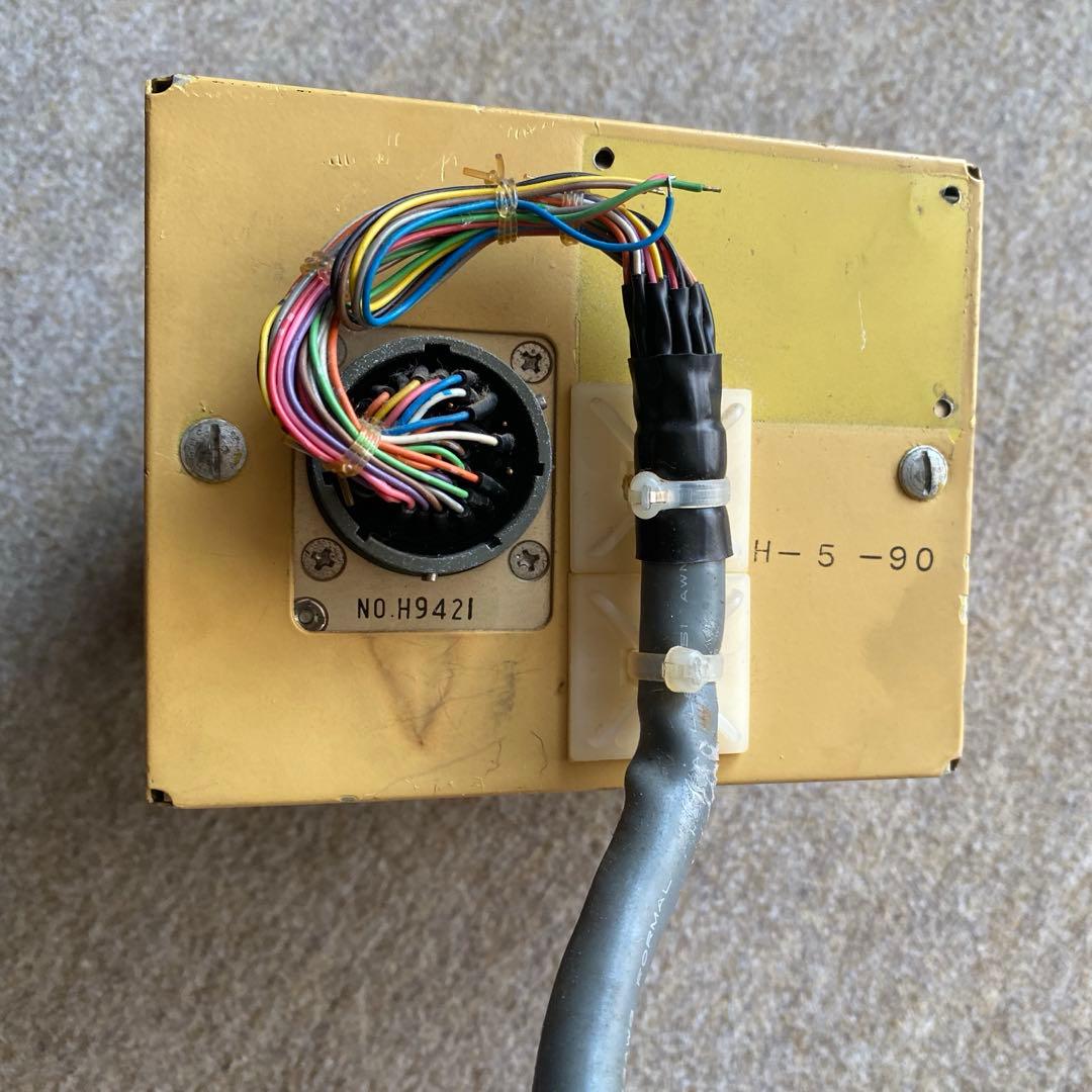 日本航空電子 新昭和 戦闘機 制御器N-C-625/HRC-106 ジャンク