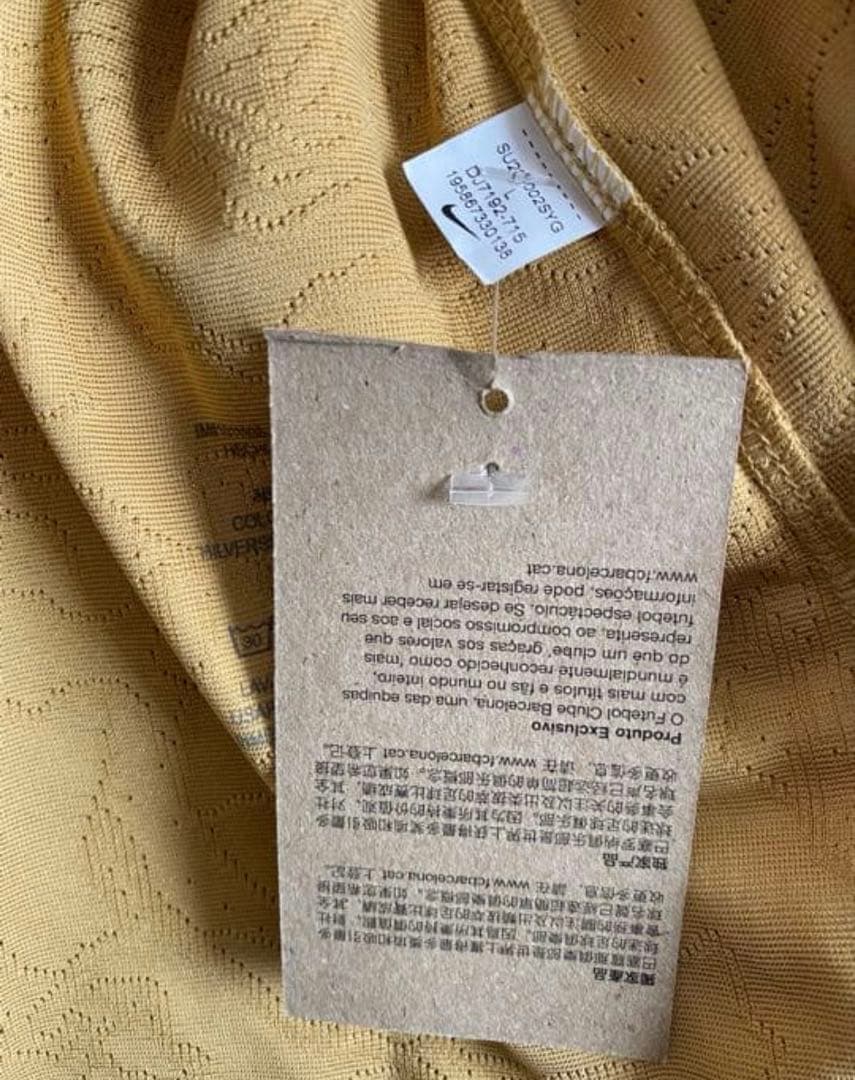 レバンドフスキ　バルセロナ22/23　選手支給　ユニフォーム