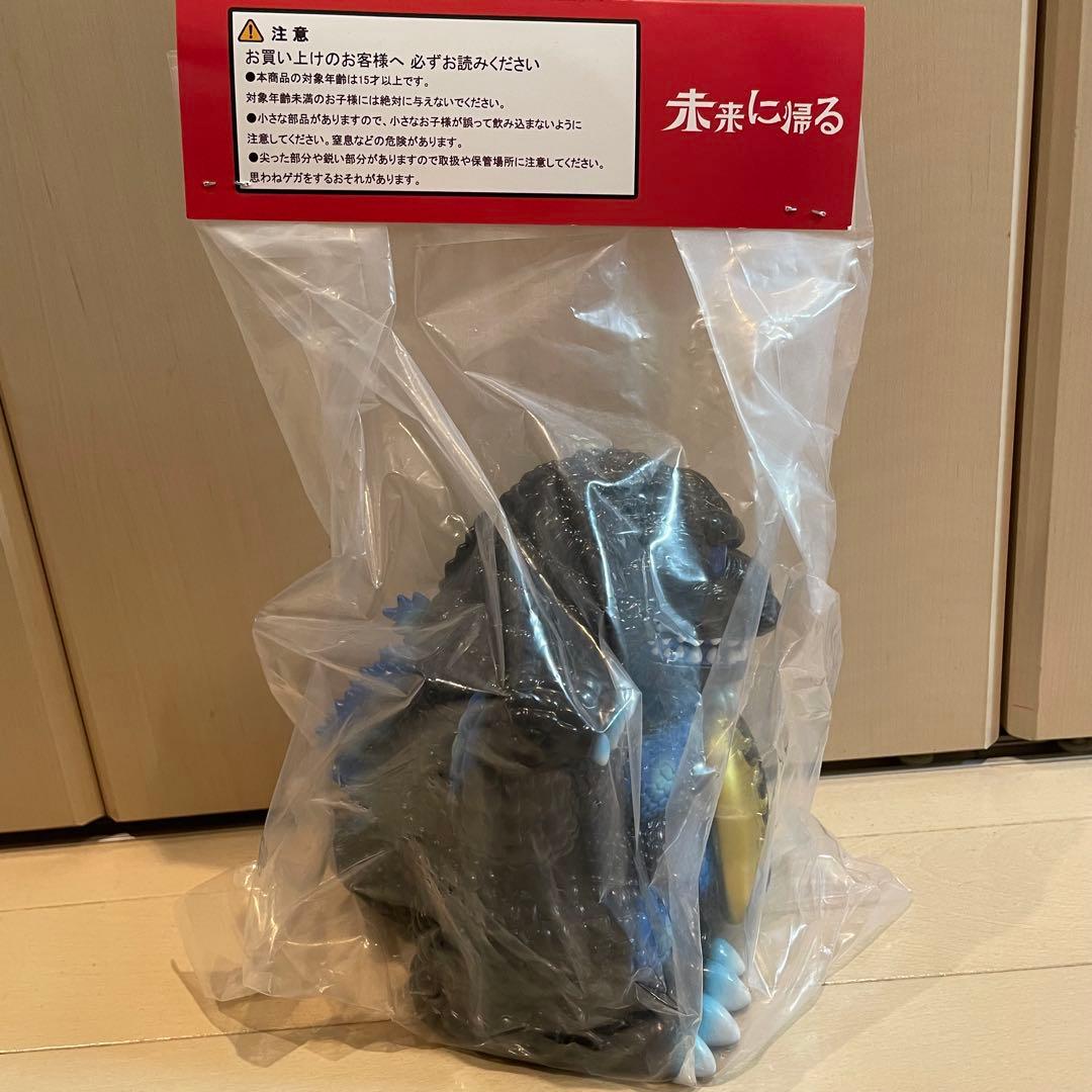 未来に帰る　ソフビ　青　招きゴジラ　青.ver ワンダーフェスティバル2026W