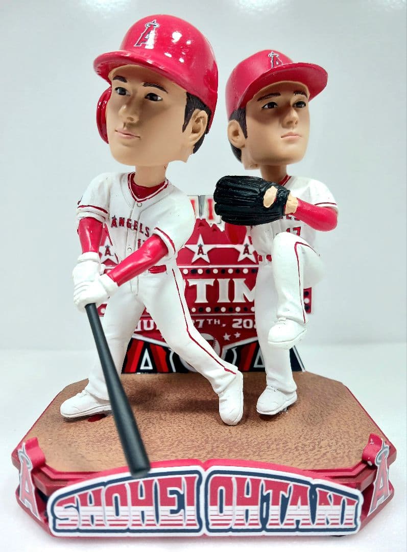 223体限定 大谷翔平 2本塁打 10奪三振　記念 ボブルヘッド バブルヘッド