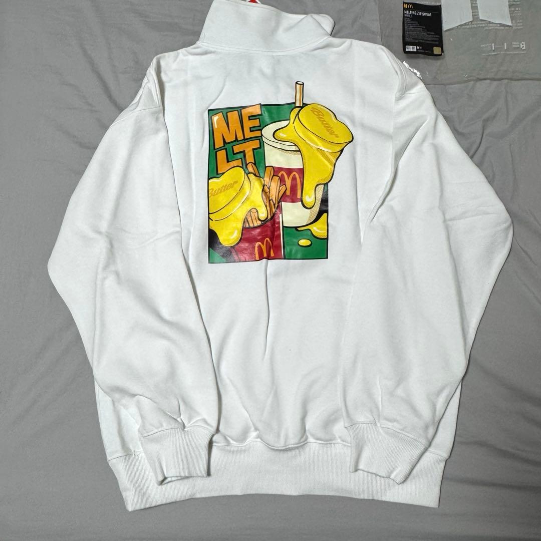 BTS マクドナルド　メルティングジップスウェット　Ｌ　トレカ付き