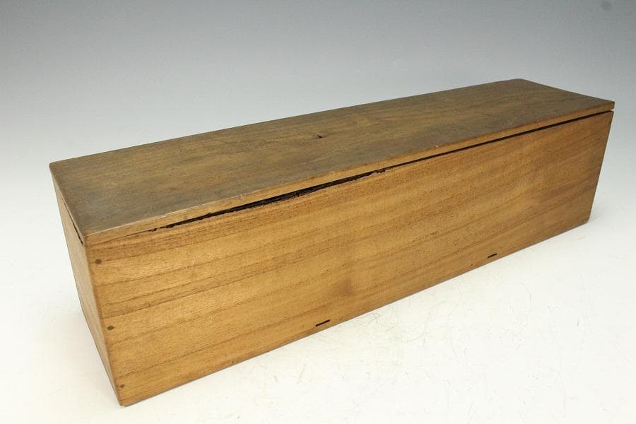 茶道具 竹花生 書付 時代物(K-XA872)