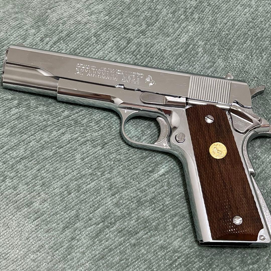 東京マルイ コルトガバメント シリーズ70ニッケルフィニッシュ