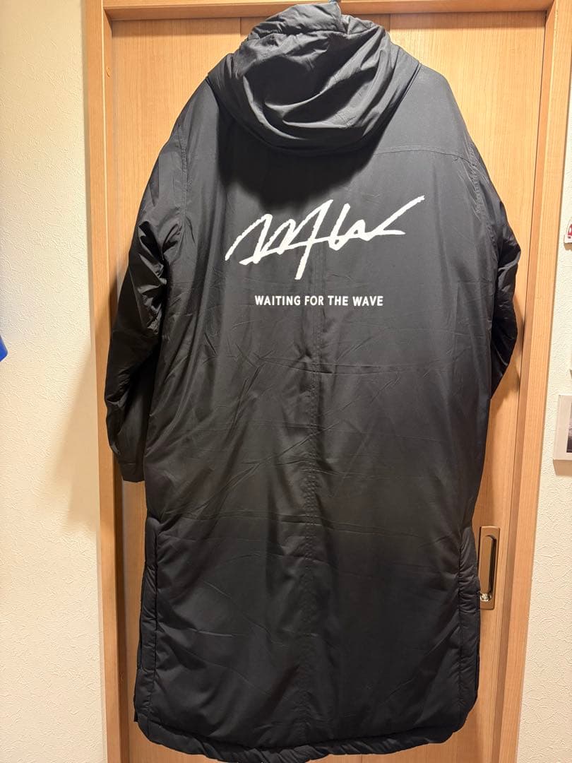 NEW ERA ×WTWフード付きロングコート L