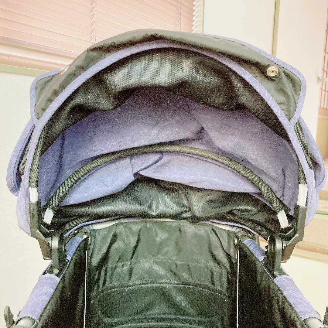 ペットカート コムペット ミリミリ EG ネイビー ブルー　犬・猫 カート