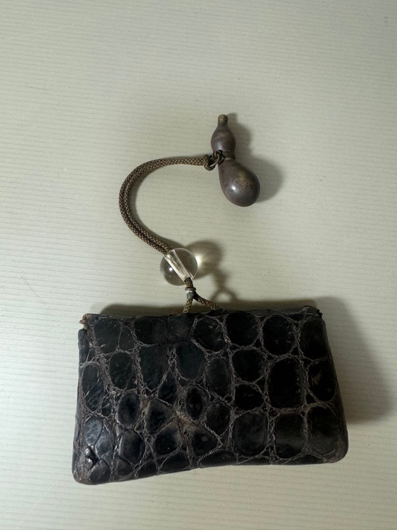 2125 骨董　瓢箪煙草入れ　提物　提げ物　時代物