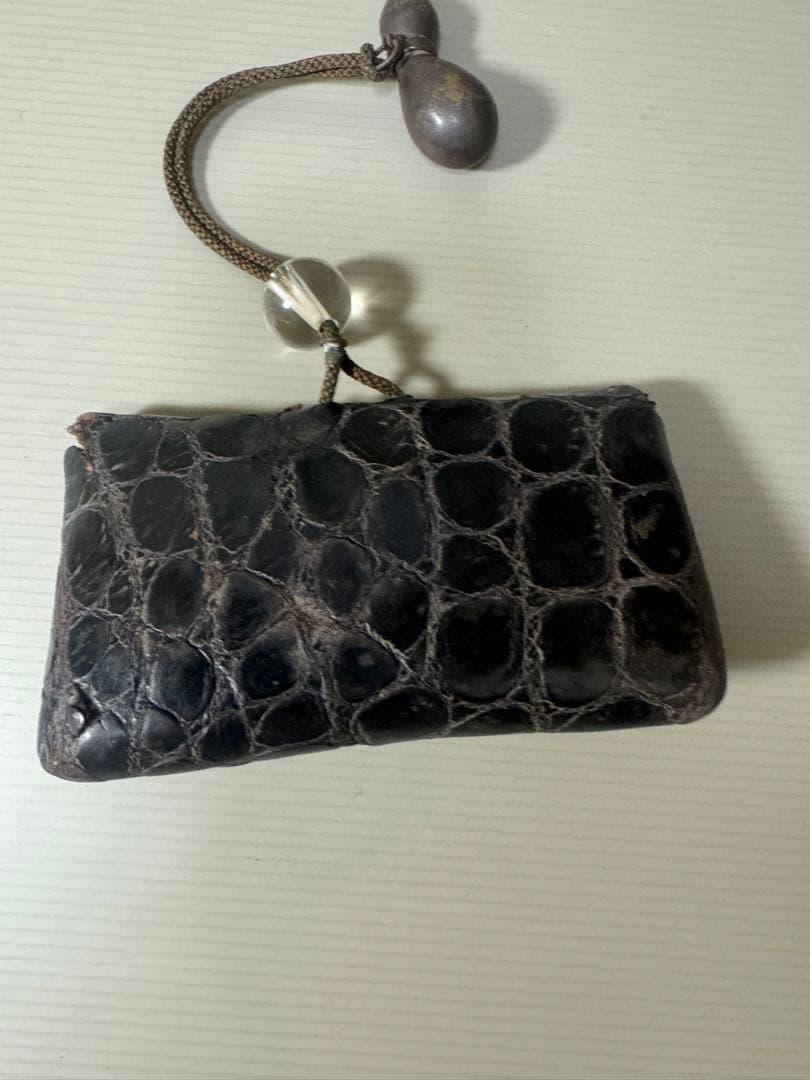 2125 骨董　瓢箪煙草入れ　提物　提げ物　時代物